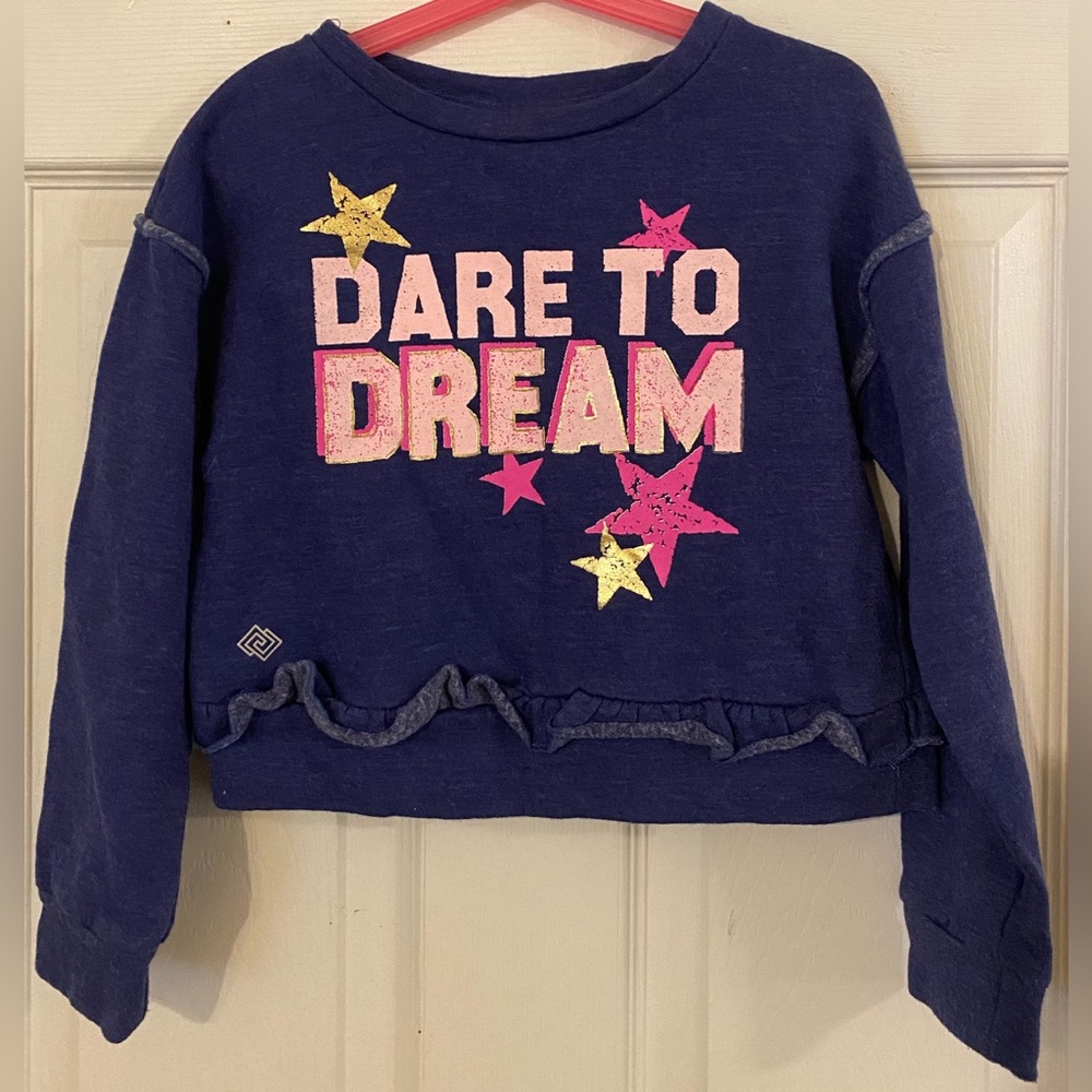 Zelis Girl’s Crop Sweatshirt Size Small
